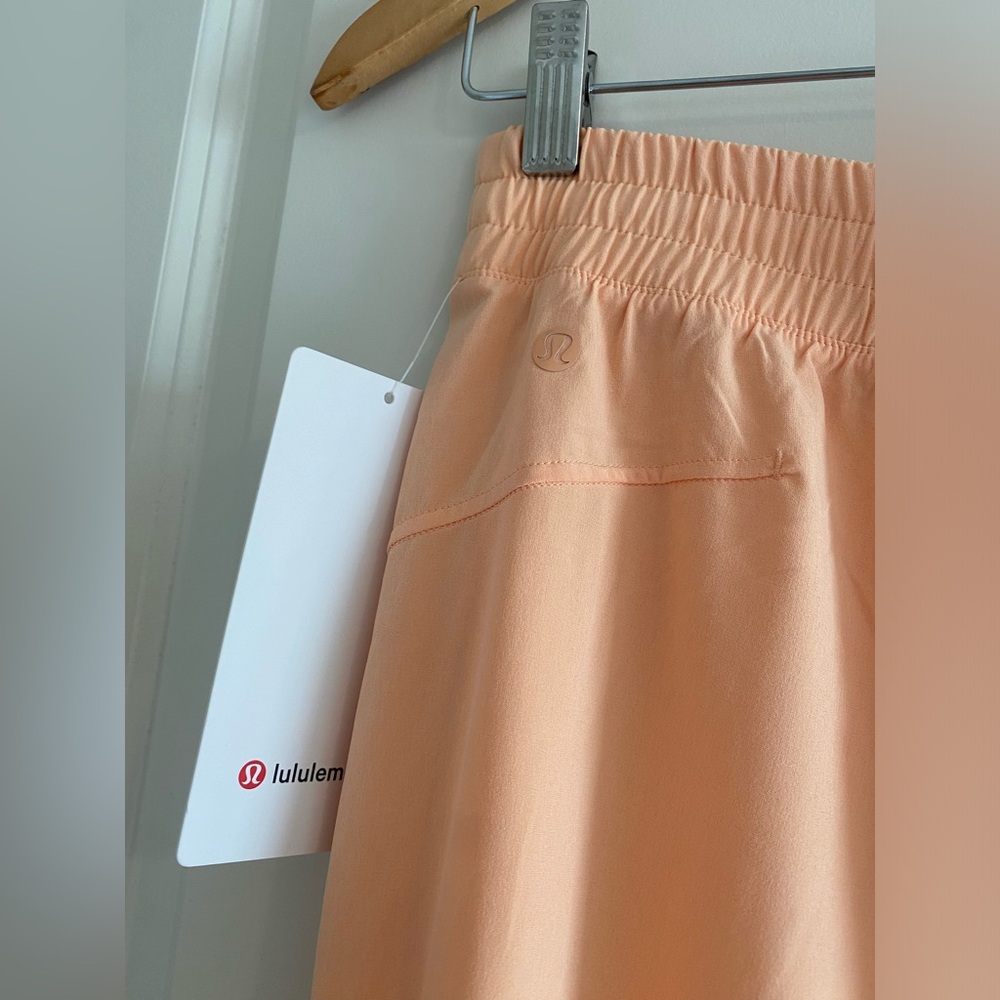 lululemon athletica Wide Leg Pants in Peach - Picture 4 of 4